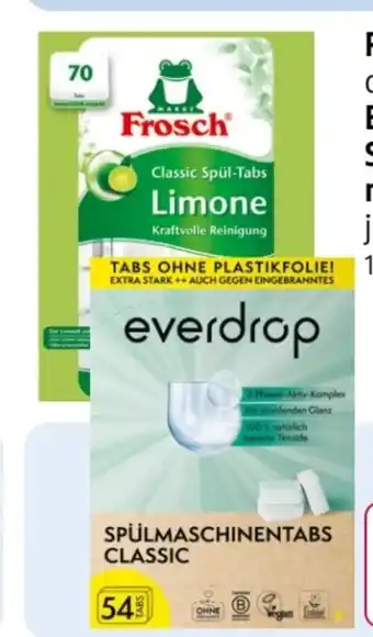 Rossmann Frosch Spülmaschinentabs Angebot