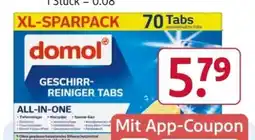 Rossmann Domol Geschirr-Reiniger Tabs XL-Sparpack Angebot