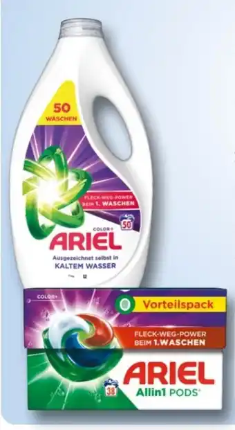 Rossmann Ariel Flüssig Waschmittel Angebot