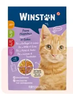 Rossmann Winston Feine Häppchen Katzennahrung Angebot