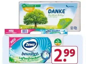 Rossmann Danke Toilettenpapier Angebot