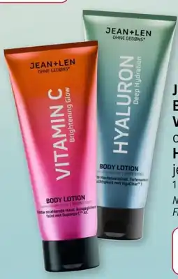 Rossmann Jean & Len Body Lotion Vitamin C Angebot