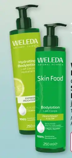 Rossmann Weleda Hydrating Bodylotion Angebot