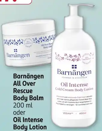 Rossmann Barnängen All Over Rescue Body Balm Angebot