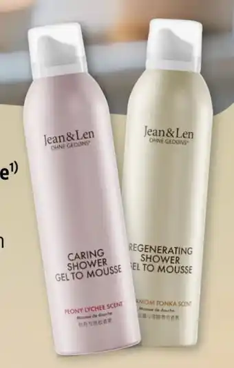 Rossmann Jean & Len Shower Gel to Mousse Angebot
