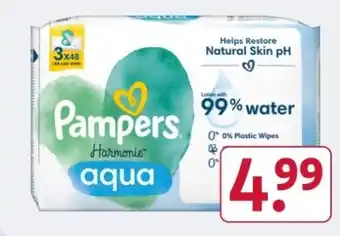 Rossmann Pampers Feuchttücher Aqua Pure Angebot