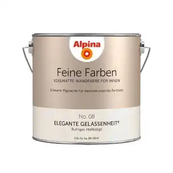 toom Baumarkt Alpina Wandfarbe Feine Farben Angebot