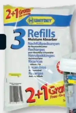 B1 Discount Baumarkt Humydry Raumentfeuchter-Nachfüllpack Angebot