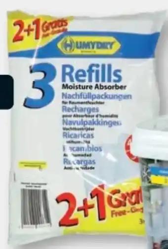 B1 Discount Baumarkt Humydry Raumentfeuchter-Nachfüllpack Angebot