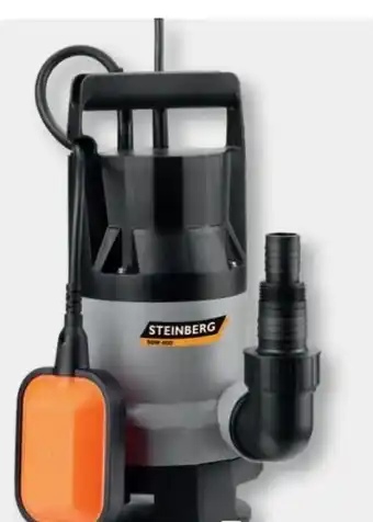 B1 Discount Baumarkt Steinberg Kunstoff-Schmutzwasserpumpe SDW 400 Angebot