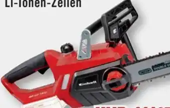 B1 Discount Baumarkt Einhell Akku-Kettensage GE-LC18 Li Solo Angebot