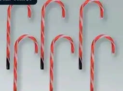 B1 Discount Baumarkt Gartenstecker-Set Zuckerstangen Angebot