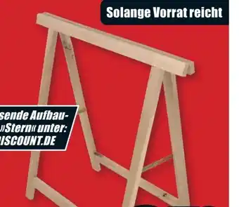 B1 Discount Baumarkt Klappbock Buche Angebot