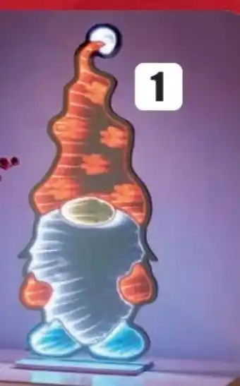 B1 Discount Baumarkt LED Weihnachts-Figur Wichtel Angebot