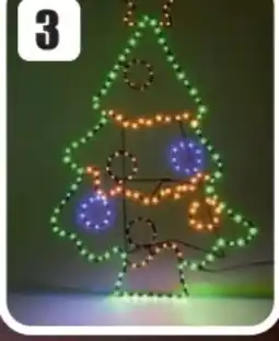 B1 Discount Baumarkt LED-Weihnachtsbaum Angebot