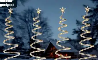 B1 Discount Baumarkt LED-Deko-Spiralbaum Angebot