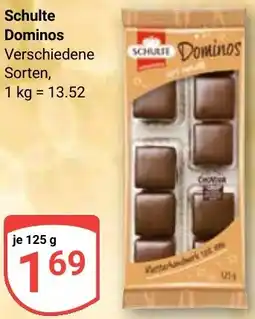 Globus Schulte Dominos Angebot