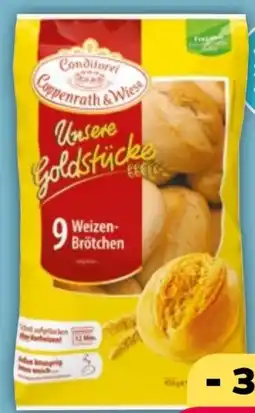 NETTO Coppenrath & Wiese Unsere Goldstücke 9 Weizenbrötchen Angebot