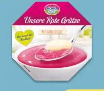 NETTO Sachsenmilch Unsere Rote Grütze mit Vanillesoße Angebot