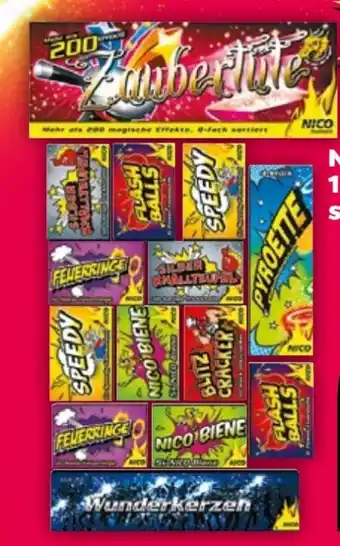NETTO Nico Feuerwerk Einhorn Action Jugendsortiment Angebot