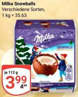 Globus Milka Snowballs Angebot