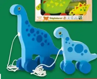 NETTO Trefl Holzdinosaurier Angebot