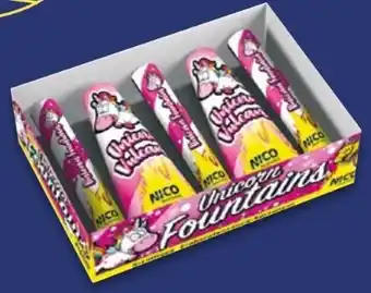 NETTO Nico Feuerwerk Unicorn Fountains Angebot