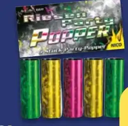 NETTO Nico Feuerwerk Riesen Party-Popper Angebot