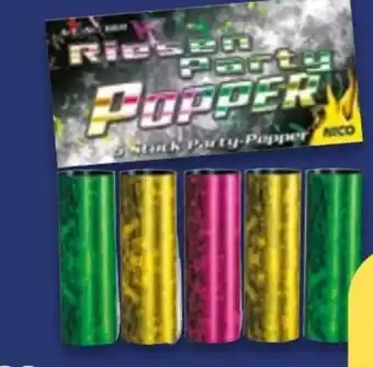 NETTO Nico Feuerwerk Riesen Party-Popper Angebot