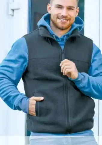 NETTO Sherpa Herren Fleece-Weste Angebot