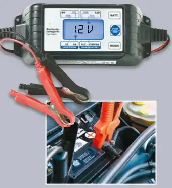 NETTO Eufab Intelligentes Batterieladegerät 6/12 V Angebot