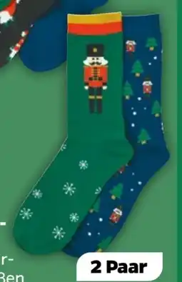 NETTO Herren-Weihnachtssocken 2 Paar Angebot