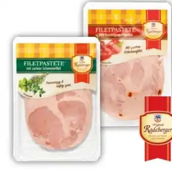NETTO Radeberger Fleischwaren Schweinefiletpastete Angebot