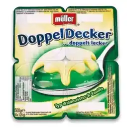NETTO Müller Doppeldecker Pudding Angebot