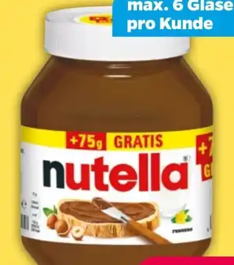 NETTO Ferrero Nutella Nuss-Nugat Creme Angebot
