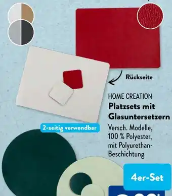 Aldi Süd Home Creation Platzsets Angebot