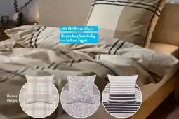 Aldi Süd Novitesse Biber-Bettwäsche Angebot