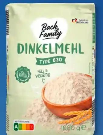 Aldi Süd Back Family Dinkelmehl Angebot