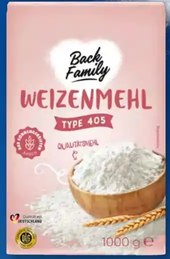 Aldi Süd Back Family Weizenmehl Angebot