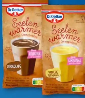 Aldi Süd Dr. Oetker Seelenwärmer Tassen-Cremepudding Angebot
