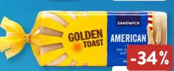 Aldi Süd Golden Toast American Sandwich Angebot