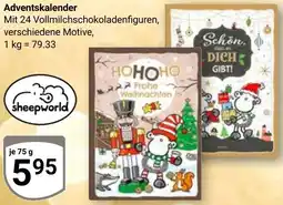 Globus Sheepworld Adventskalender Angebot