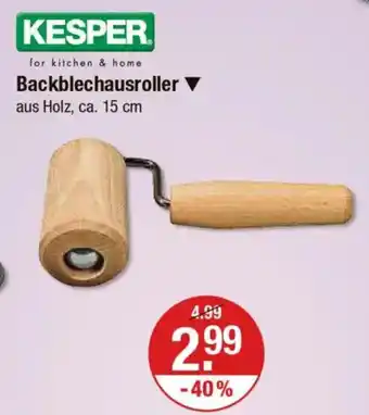 V Markt KESPER Backblechausroller Angebot