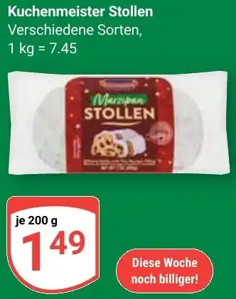 Globus Kuchenmeister Stollen Angebot