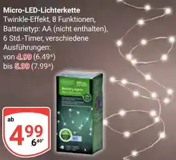 Globus Micro-LED-Lichterkette Angebot