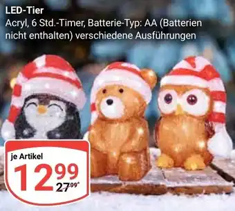 Globus LED-Tier Angebot