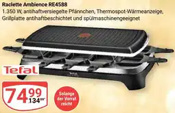 Globus Tefal Raclette Ambience RE4588 Angebot