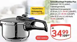 Globus ELO Schnellkochtopf Praktika Plus Angebot