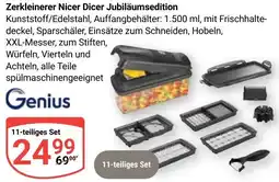 Globus Genius Zerkleinerer Nicer Dicer Jubiläumsedition Angebot