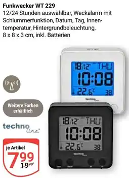 Globus techno line Funkwecker WT 229 Angebot